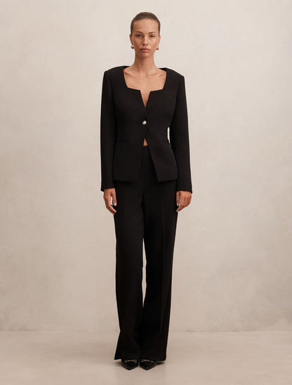 Sloane Collarless Blazer Forever New