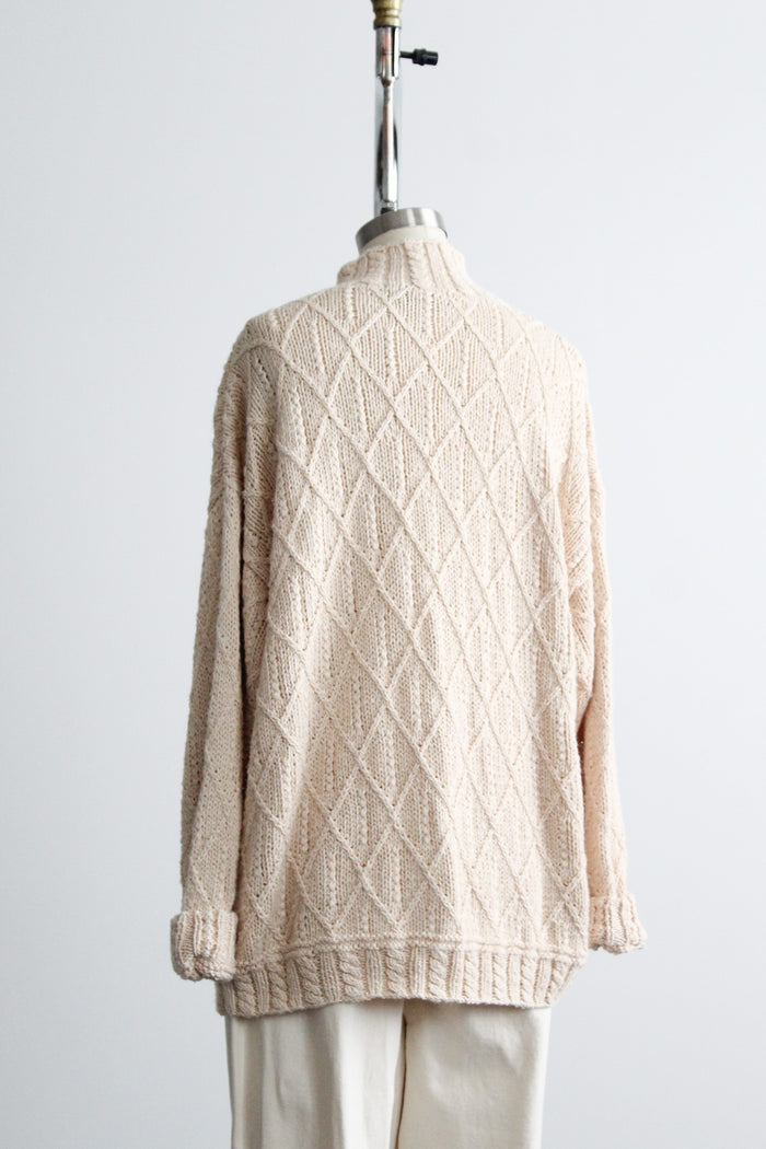 slouchy parchment pullover