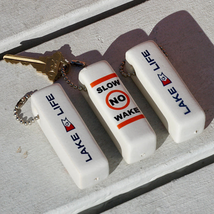 Slow No Wake Buoy Keychain