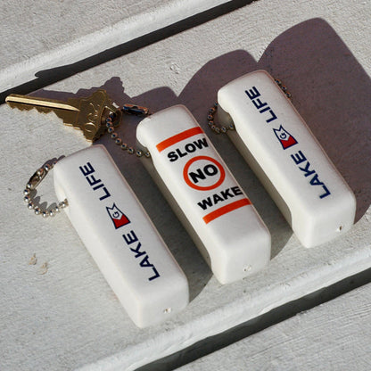 Slow No Wake Buoy Keychain