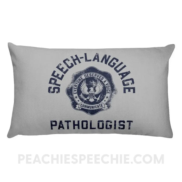 SLP University Throw Pillow - 20×12 - Pillows peachiespeechie.com