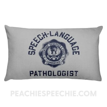SLP University Throw Pillow - 20×12 - Pillows peachiespeechie.com