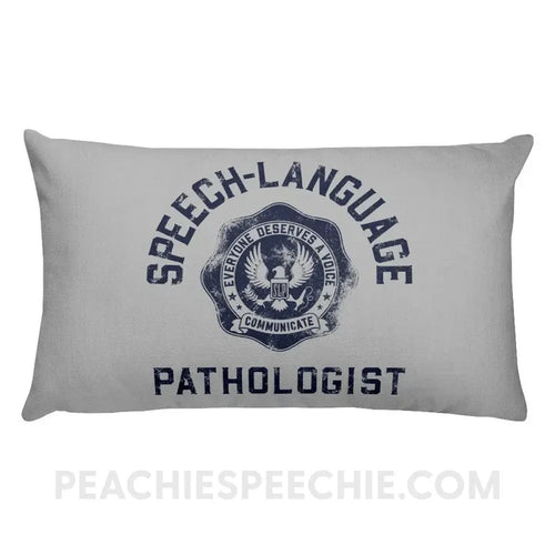 SLP University Throw Pillow - 20×12 - Pillows peachiespeechie.com