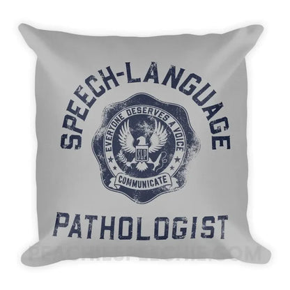 SLP University Throw Pillow - 18×18 - Pillows peachiespeechie.com