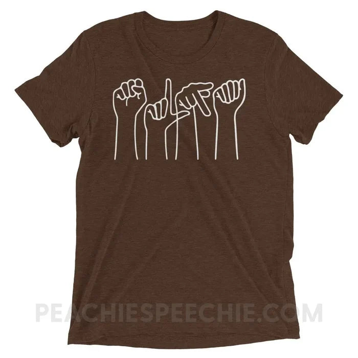 Brown Triblend / XS