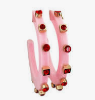 Smith & Co. City Girl Jewel Hoop Earrings
