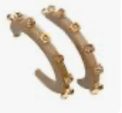 Smith & Co. City Girl Jewel Hoop Earrings