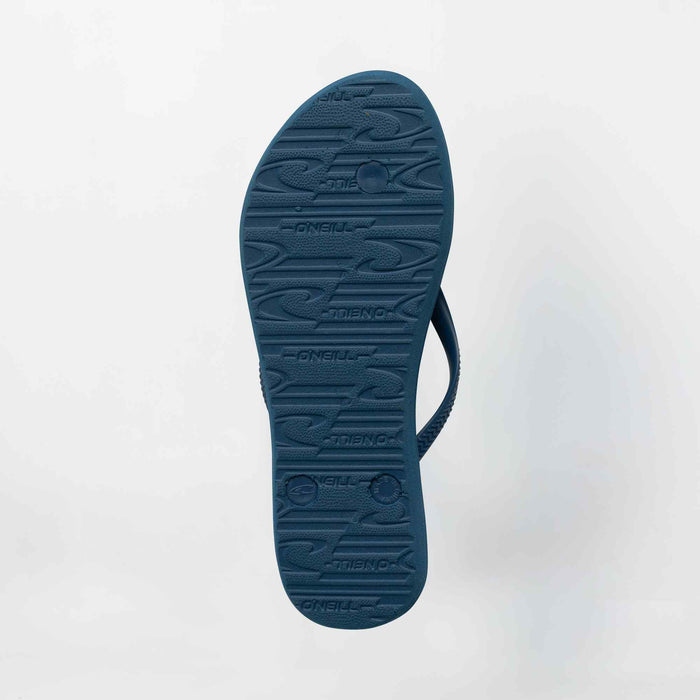 Solana Thongs - Blue Floral