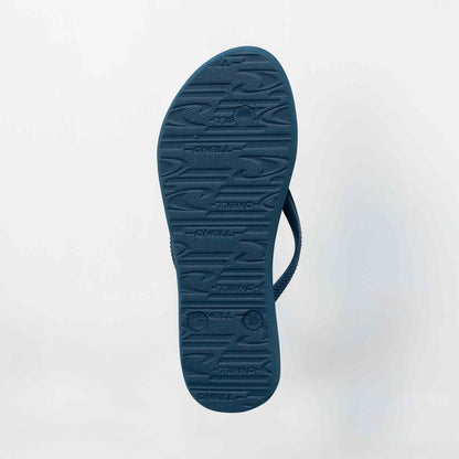 Solana Thongs - Blue Floral
