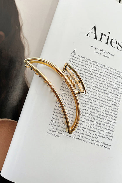Solano Claw Clip - Gold