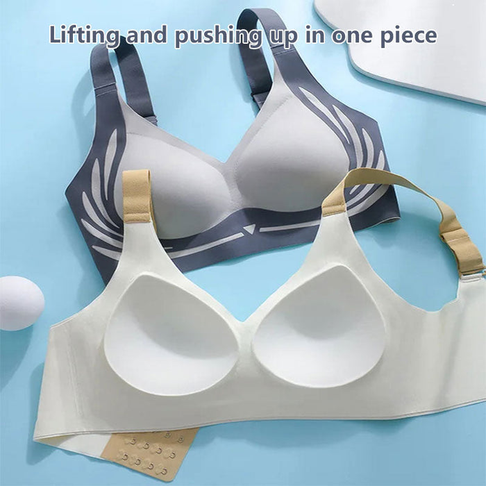 Soutien-gorge push-up sans fil anti-affaissement