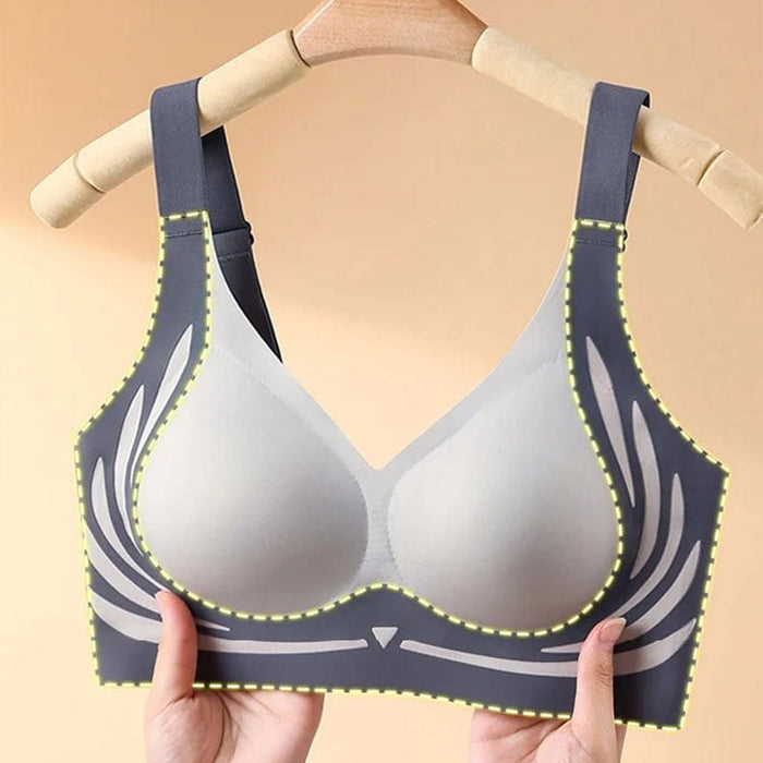 Soutien-gorge push-up sans fil anti-affaissement