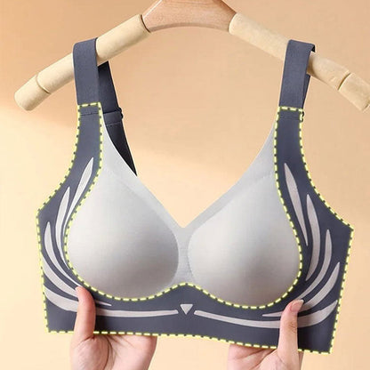 Soutien-gorge push-up sans fil anti-affaissement