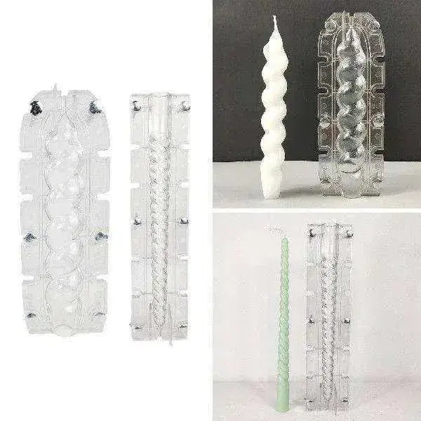 Spiral Candle Mold for Candle Making - Create Perfect Taper Candles - DiyCraftsProject