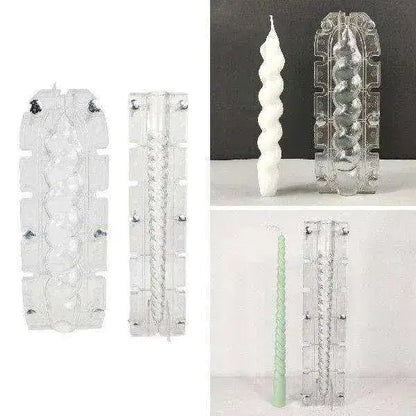 Spiral Candle Mold for Candle Making - Create Perfect Taper Candles - DiyCraftsProject