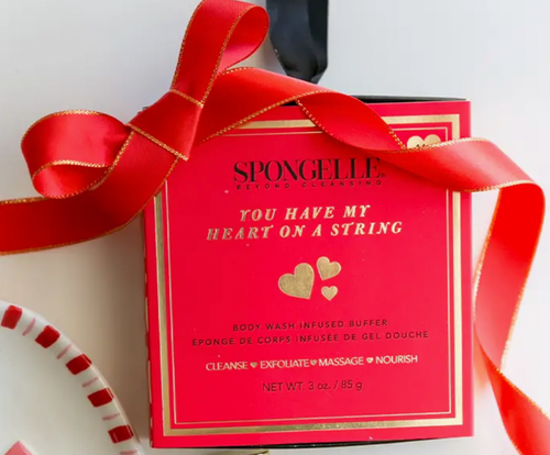 Spongelle Boxed Heart on a String