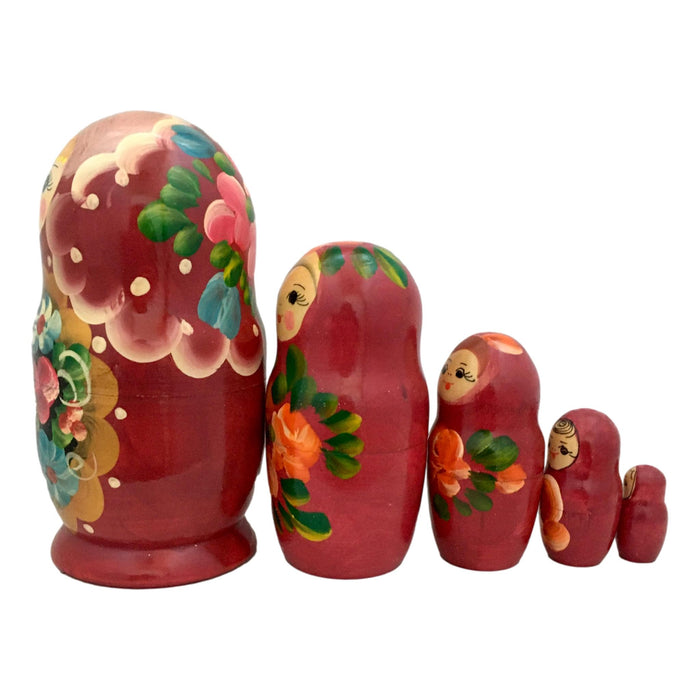Traditional gift from Russia matryoshka