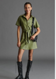 Steve Madden Jolene Faux Leather Dress