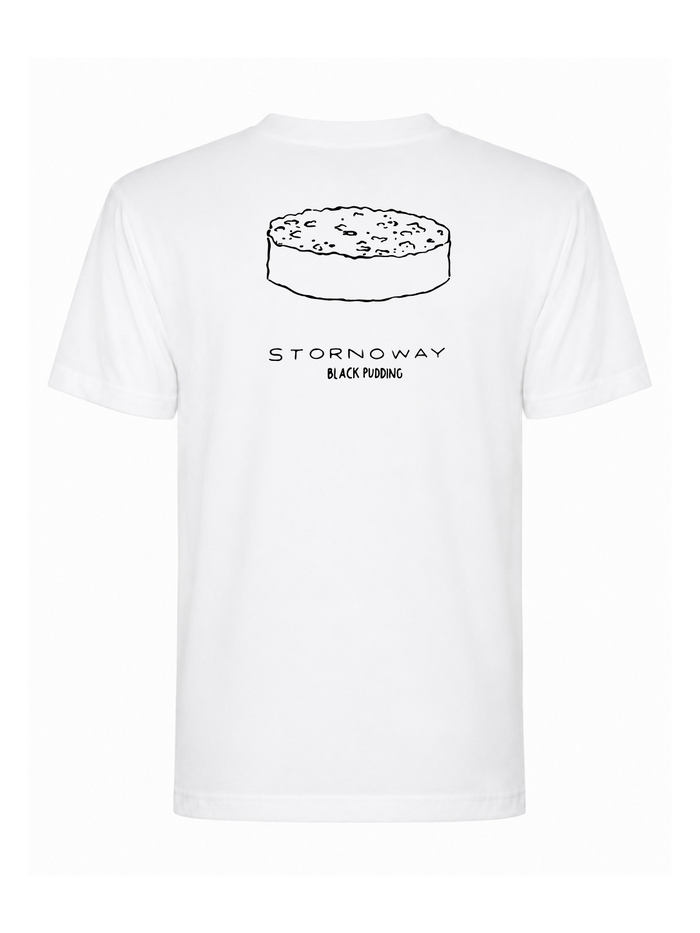 STORNOWAY BLACK PUDDING T-SHIRT
