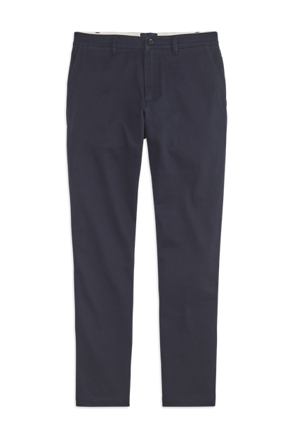Front view of Stretch Twill Chino Slim Fit in Night Sky