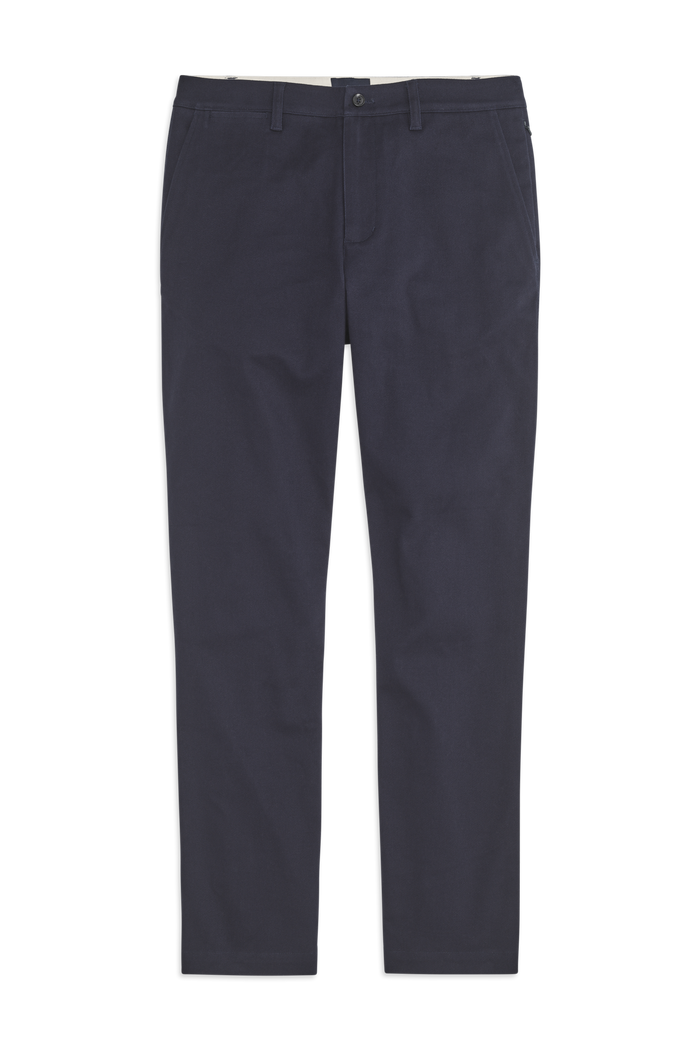 Front view of Stretch Twill Chino Relaxed FIt in Night Sky