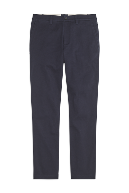 Front view of Stretch Twill Chino Relaxed FIt in Night Sky