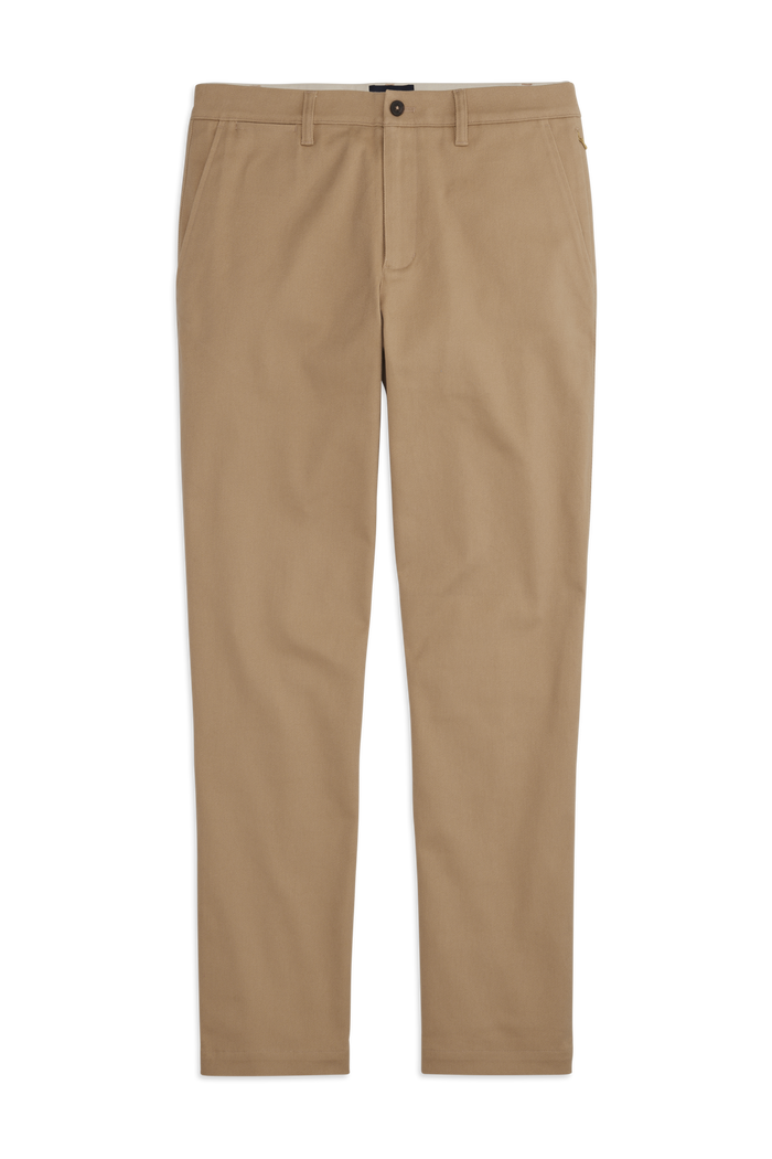 Front view of Stretch Twill Chino - Relaxed Fit in Sisal