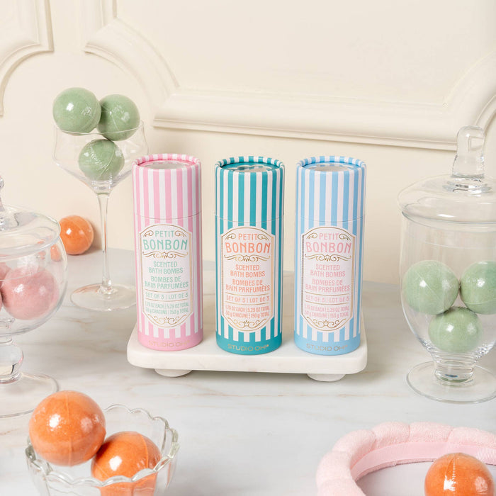 Studio Oh! Petit Bonbon Sweetheart Pink Bath Bombs