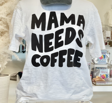 Sub_Urban Riot Mama Needs Coffee Slub Tee