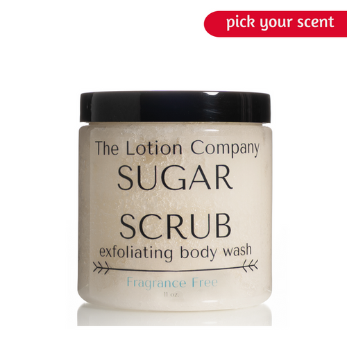 SUGAR SCRUB exfoliating body wash 11 oz.