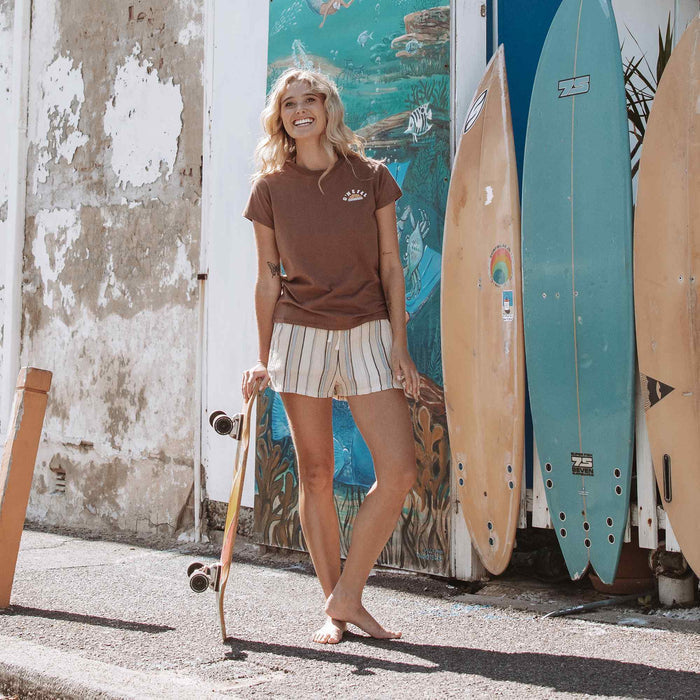 Sunny Side T-Shirt - Brown