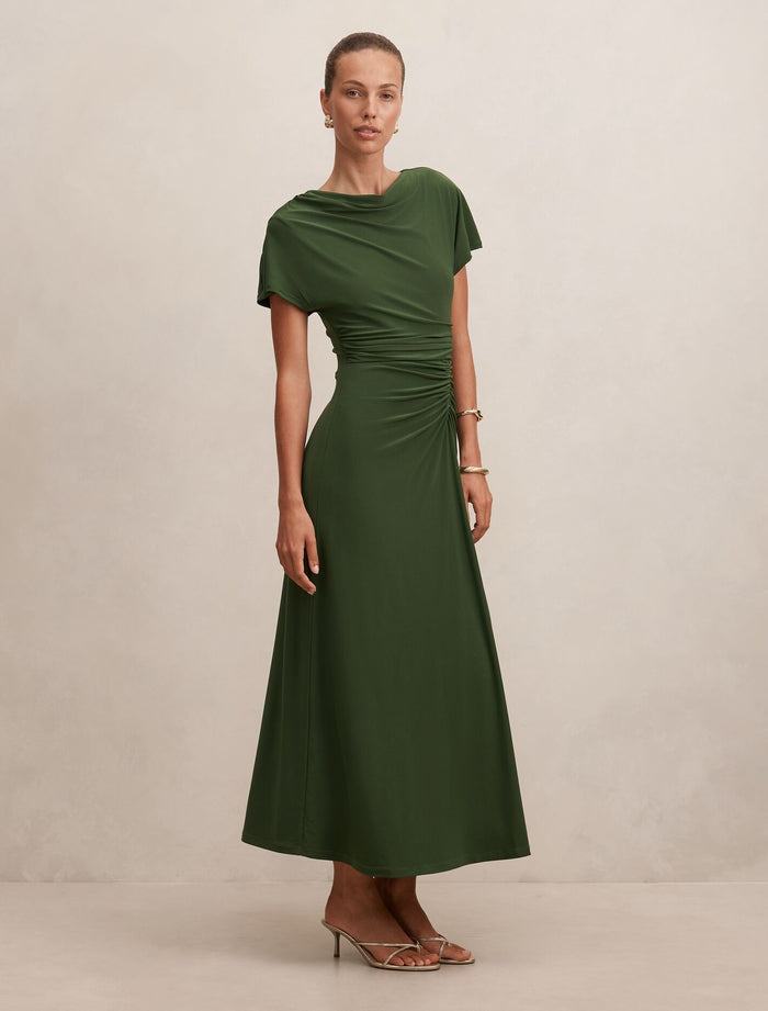 Tahnee Grown On Sleeve Maxi Dress Forever New