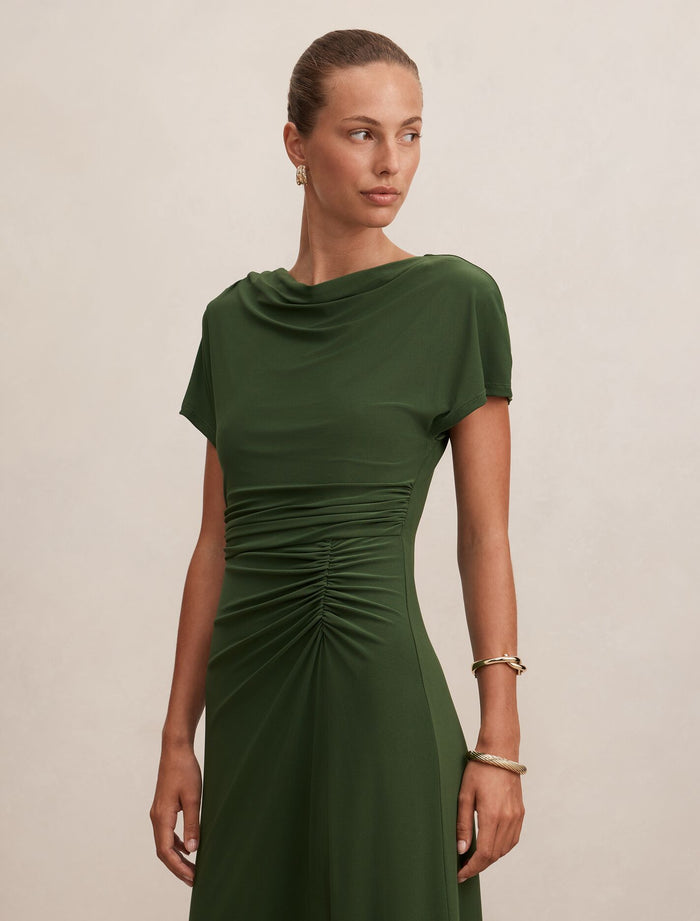 Tahnee Grown On Sleeve Maxi Dress Forever New