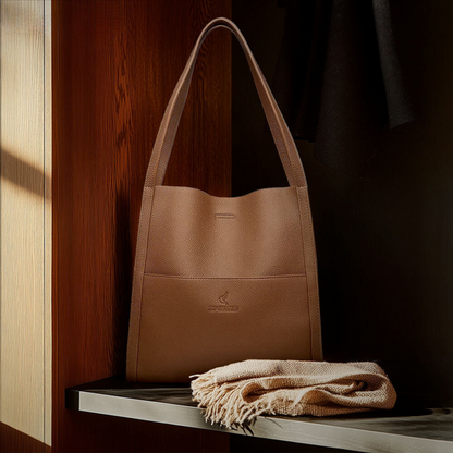 Talia | Sac à main de luxe en simili cuir souple