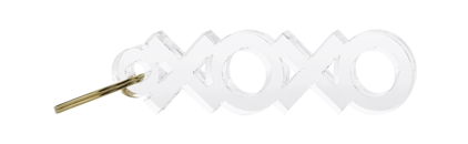 Tara Wilson Designs Lucite Keychain