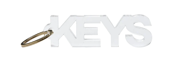 Tara Wilson Designs Lucite Keychain