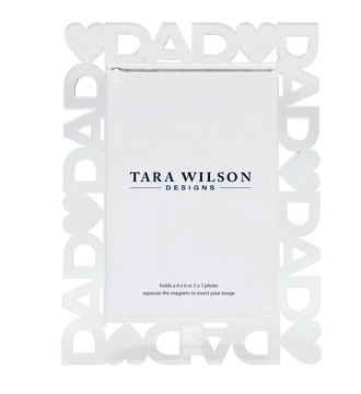 Tara Wilson Designs Lucite Word Frame