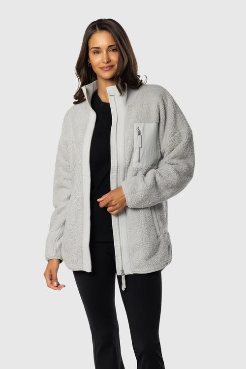 Teddy Zip Jacket Outerwear - Front