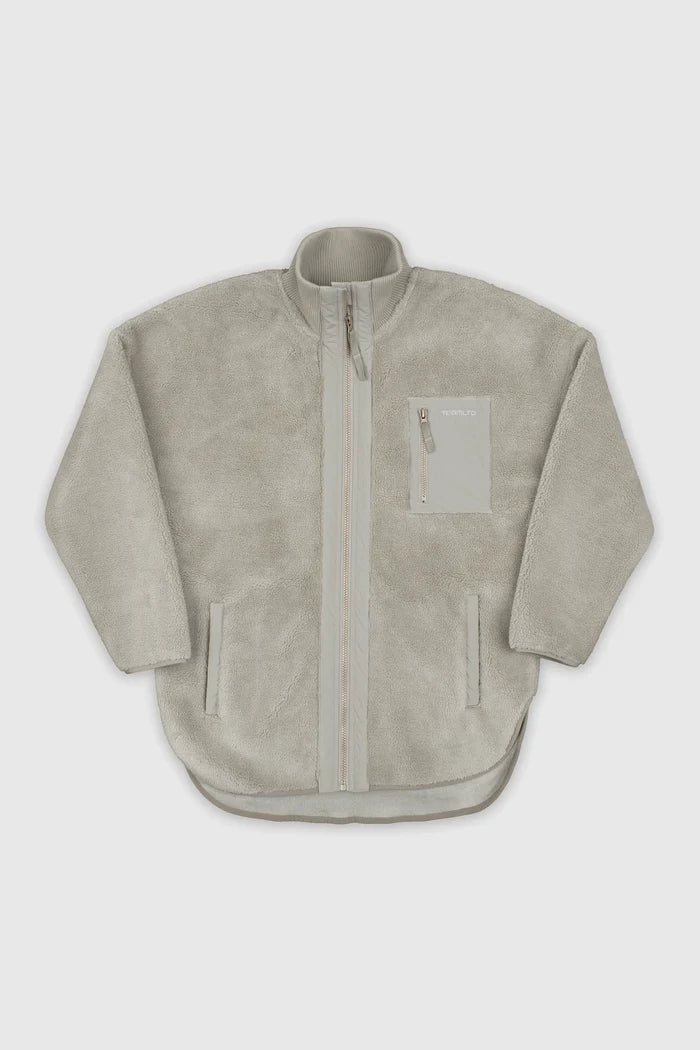 Teddy Zip Jacket Outerwear - Back