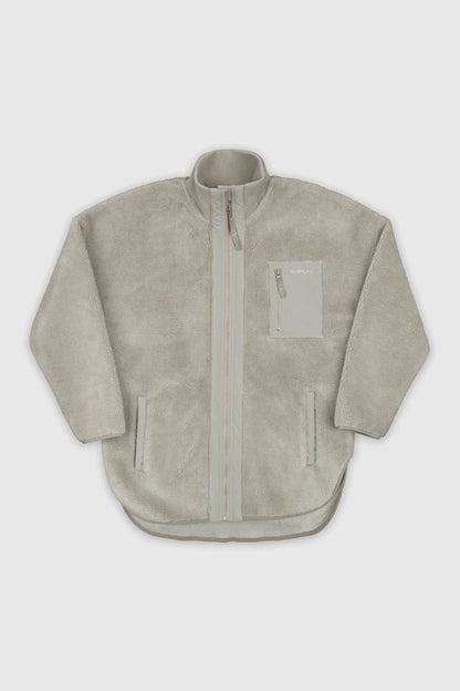 Teddy Zip Jacket Outerwear - Back