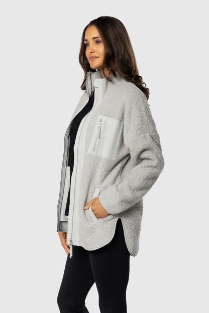 Teddy Zip Jacket Outerwear - Detail