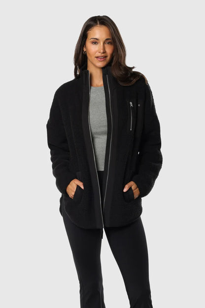 Teddy Zip Jacket Outerwear - Alternate 3