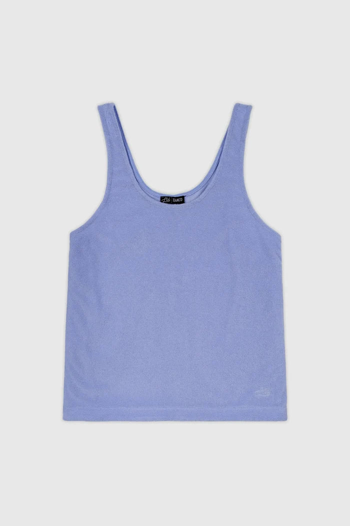 Terry Tank Tank Tops - Back
