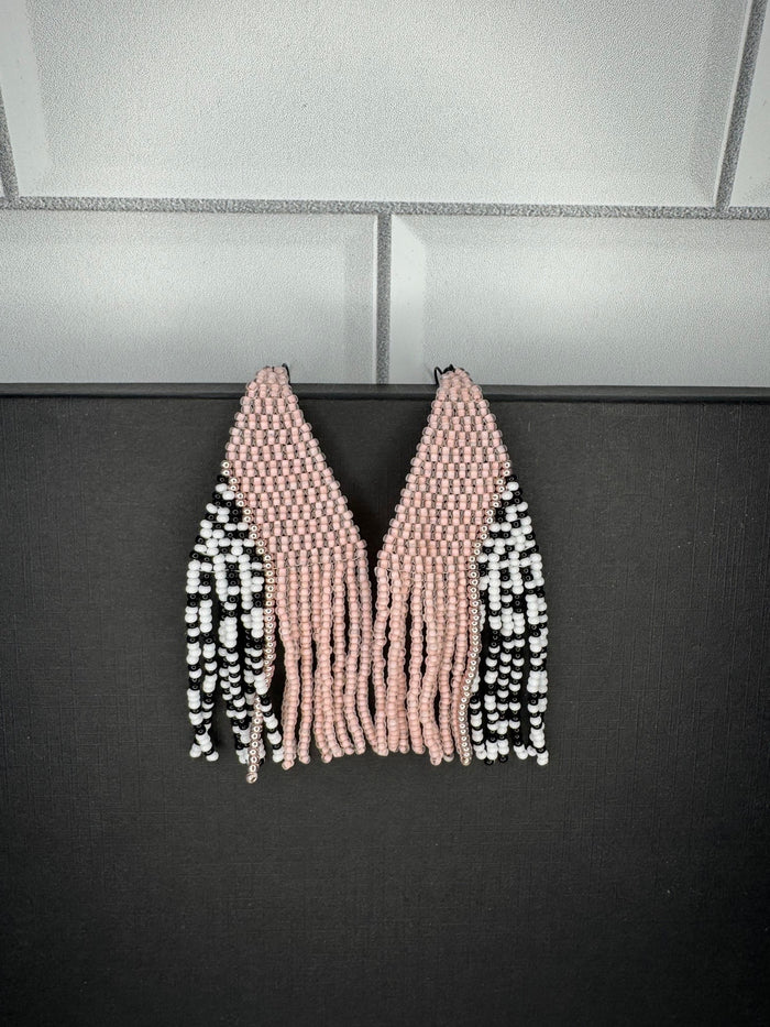 Pink/Black and White