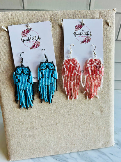 The Good Witch of the North Beaded Earrings