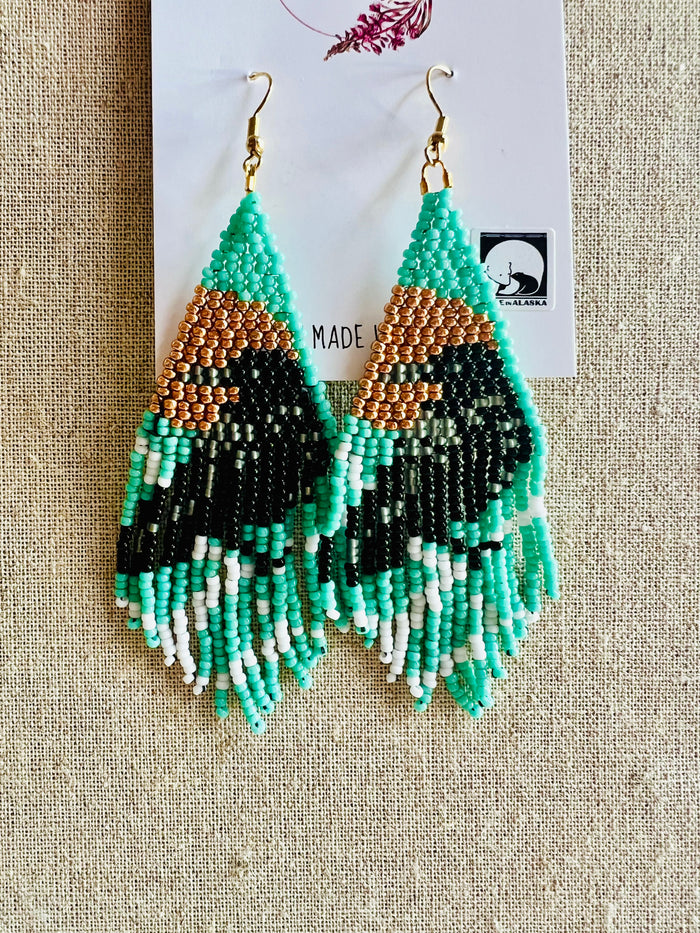 The Good Witch of the North Beaded Earrings
