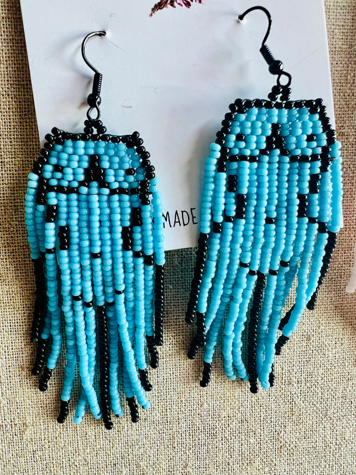 The Good Witch of the North Beaded Earrings