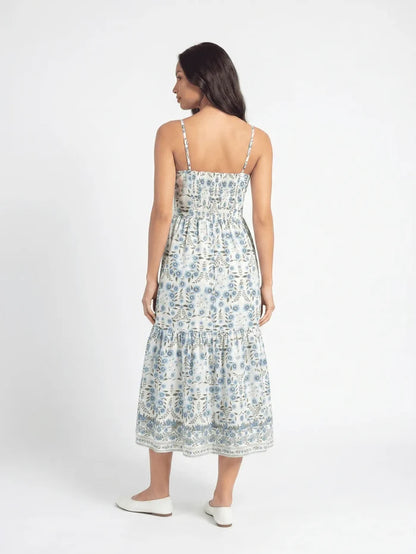 The Meadowlands Floral Tiered Maxi Dress-Cute-Trendy-Shop-Womens-Boutique-Clothing-Store
