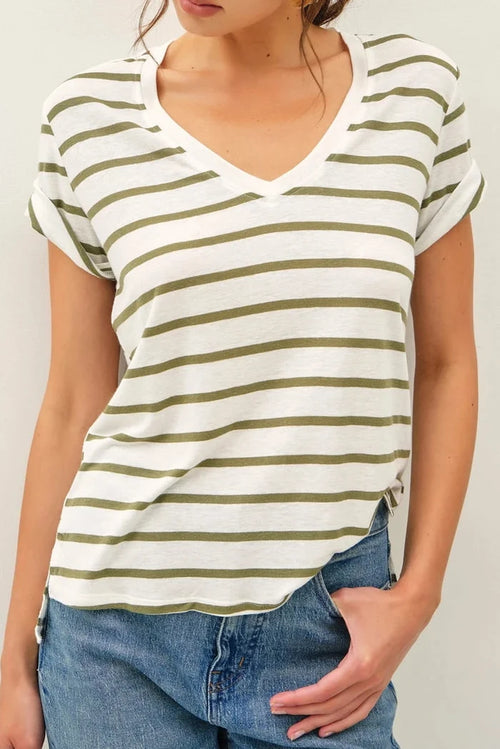 The Right Now Striped Tee