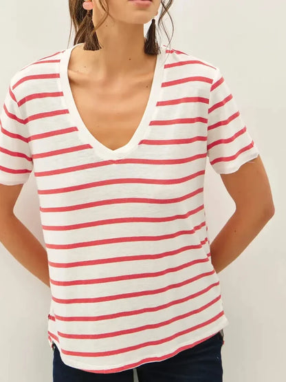 The Right Now Striped Tee